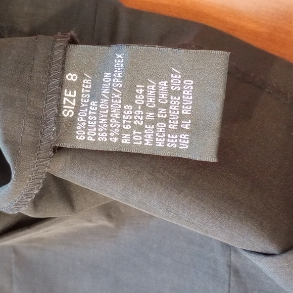 VTG 80s S.L. Fashions Sleeveless V Neck Cocktail Dress Size:8 Color:Black - Picture 8 of 10